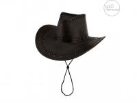Cowboy kalap, szarvasbőr utánzat
