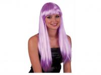 Paróka - hosszú haj - lila