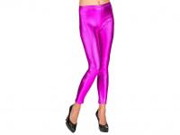 Fényes leggings - lila női jelmez