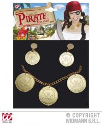 Kalóz ékszer szett