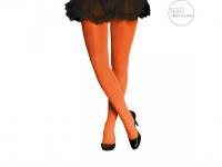 Leggings női jelmez standard méretben neon narancssárga színben