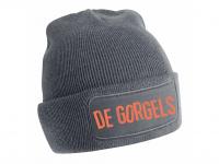 De Gorgels sapka, szürke, felirattal