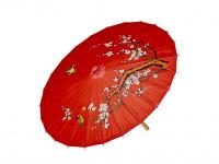 Keleties napernyő piros színben, 84 cm 1 db