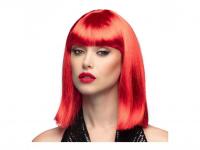 Dance neonvörös paróka