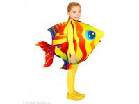 Trópusi hal lány jelmez 116 cm - 128 cm-es méretben
