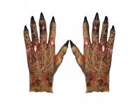 Latex zombi kesztyű