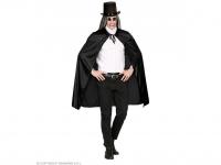 Fekete köpeny 110 cm férfi jelmez