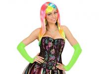 Neon zöld újjas kesztyű