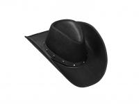 Fekete cowboykalap szegecsekkel