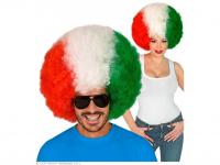 Afro paróka olasz színekben