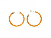 Neon narancssárga fülbevaló