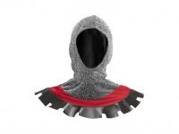 Középkori lovagi kapucnis fejfedő