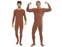 Body kezeslábas férfi jelmez testszínű