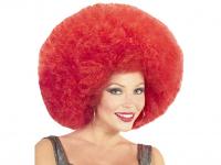 Afro piros paróka