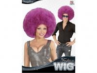 Afro lila paróka