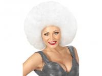 Afro fehér paróka