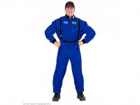 Űrhajós kék férfi jelmez