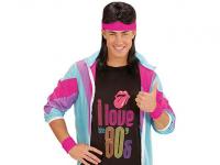 Rózsaszín fejpánt csuklószorítóval