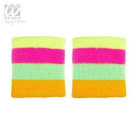 Neon csíkos csuklószorító