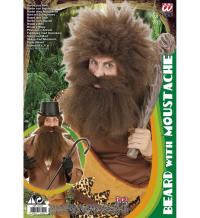 Extra dús körszakáll, barna