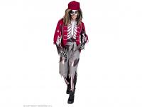 Kalóz csontváz férfi jelmez