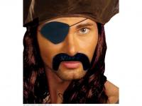 Kalóz bajusz, szemtakaróval