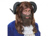 Kos paróka szarvval