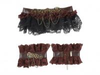 Steampunk nyakék és mandzsetta