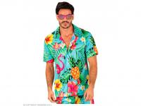 Nyári partira trópusi mintás ing férfi jelmez