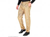 Party nadrág csillogó arany színű férfi jelmez