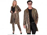 Party felső leopárd mintás unisex felnőtt jelmez