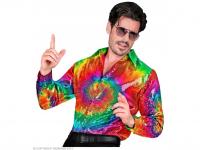 Party csillogó ing Tie-Dye mintás férfi jelmez
