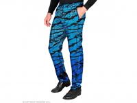 Party nadrág kék hullám mintás férfi jelmez