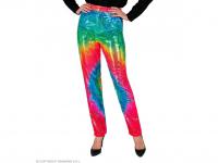 Party nadrág csillogó Tie-Dye mintás női jelmez