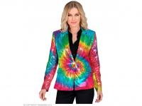 Party blézer csillogó Tie-Dye mintás női jelmez