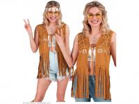 Hippie mellény virág mintákkal női jelmez