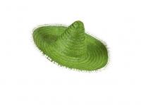 Sombrero kalap, zöld, 48 cm