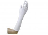 Fehér kesztyű 37 cm-es Lycra