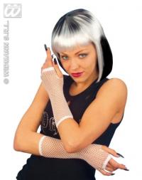 Necc kesztyű, fehér, 33 cm