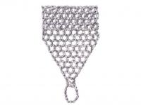 Kesztyű ezüst gyöngyökkel