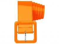 Neon narancssárga vinyl öv