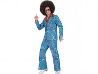 70 es évek mandala kék férfi jelmez