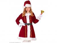 Mikulás hölgy lány jelmez
