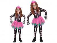 Csontváz ruha lány jelmez