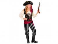 Kalóz hölgy mellényben lány jelmez