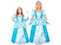 Hercegnő kék színű lány jelmez