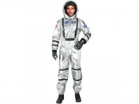 Asztronauta ezüst színű férfi jelmez