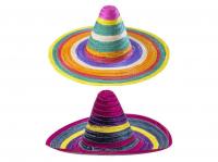Színes sombrero kalap, 2 féle