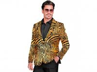 Zebramintás arany színű zakó férfi jelmez