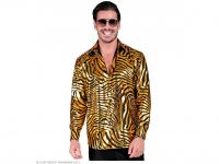 Party ing zebra mintás arany színű férfi jelmez